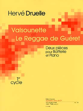 Illustration de Valsounette et le reggae de Guéret pour batterie et piano