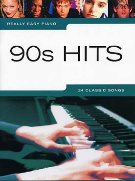 Illustration de 90S HITS for easy piano
