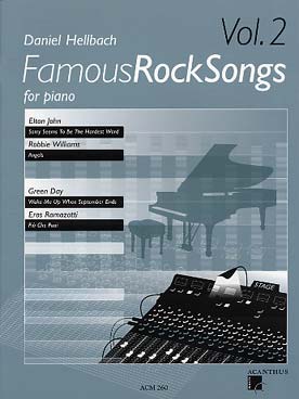Illustration de Famous rock songs (tr. Hellbach) - Vol. 2