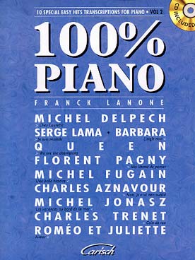 Illustration de 100% PIANO avec CD (tr. Lanone) - Vol. 2