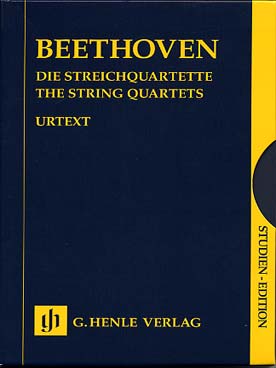 Illustration de Quatuors à cordes, intégrale (op. 18, 59 74, 95, 127, 130-133 et 135)