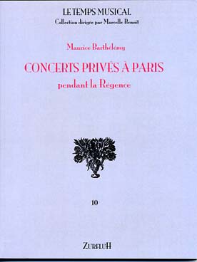 Illustration de Concerts privés à Paris pendant la régence