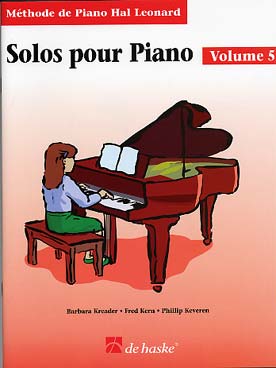 Illustration de MÉTHODE DE PIANO HAL LEONARD - Solos Vol. 5 avec CD play-along