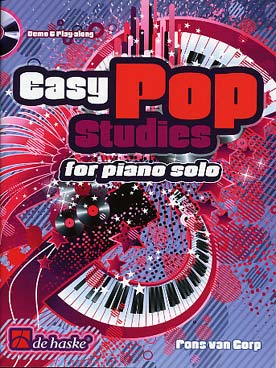 Illustration de Easy pop studies : 25 études dans tous les styles, avec CD play-along
