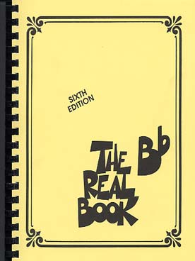 Illustration de REAL BOOK EN SI B - 6e édition (version anglaise)
