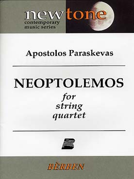 Illustration de Neoptolemos pour quatuor à cordes conducteur et parties