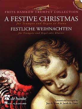 Illustration de A FESTIVE CHRISTMAS (tr. Haan) : 12 airs de Noël avec orgue ou piano + CD