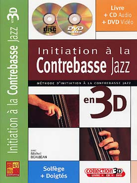 Illustration de Initiation à la contrebasse jazz + CD et DVD
