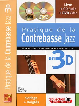 Illustration de Pratique de la contrebasse jazz + CD et DVD