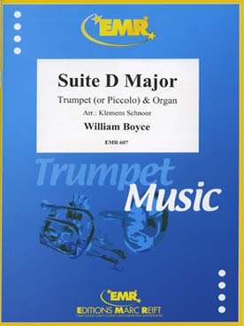 Illustration de Suite en ré M (tr. Schnorr) pour trompette (ou piccolo) et orgue