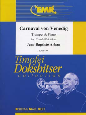 Illustration de Carneval von Venedig (tr. Dokshitser) pour trompette (ou cornet) et piano