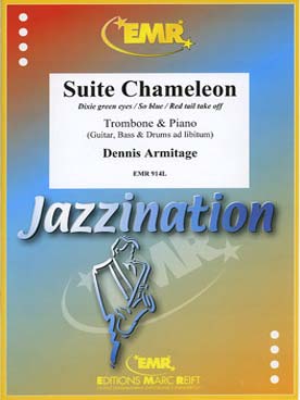 Illustration de Suite chaméleon pour trombone et piano et en option basse, percussions