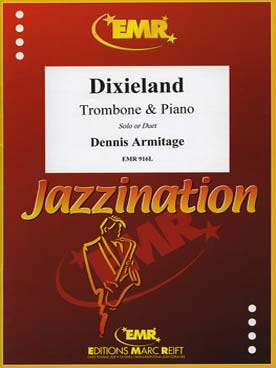 Illustration de Collection "Jazzination" pour 1 ou 2 trombones et piano - Dixieland