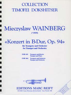 Illustration de Konzert op. 94 en si b M pour trompette et orchestre
