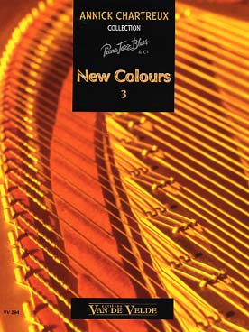 Illustration de New colours : blues, pièces jazzy, gospels, valses, ballades - Vol. 3 : niveau moyen