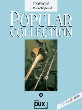 Illustration de POPULAR COLLECTION - Vol. 3 : trombone et piano