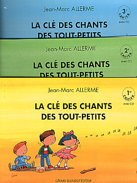 Illustration de La Clé des chants des tout-petits - Les 3 Volumes