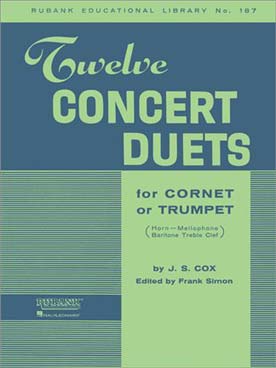 Illustration de Twelve concert duets