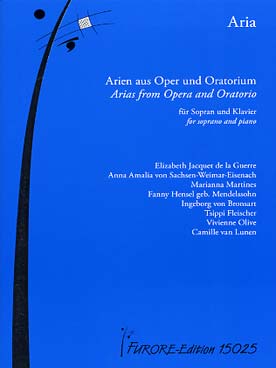 Illustration de ARIAS FROM OPERA AND ORATORIO 1 - Soprano et piano