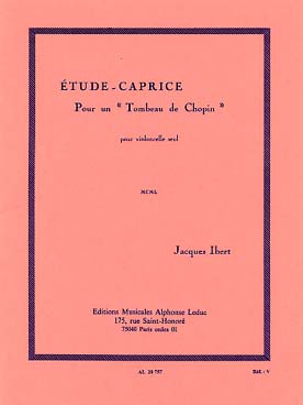Illustration de Etude caprice pour un "Tombeau de Chopin"