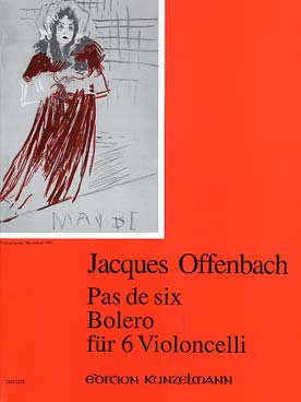 Illustration de Pas de six ext. du Boléro de Rossini pour 6 violoncelles