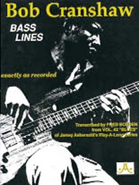 Illustration de AEBERSOLD : approche de l'improvisation jazz tous instruments avec CD play-along - Complément du Vol. 42 : jazz bass lines