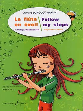 Illustration de La Flûte en éveil : méthode pour débutants avec CD play-along - Vol. 1