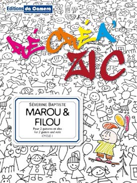 Illustration de Maro & Filou pour 2 guitares et alto