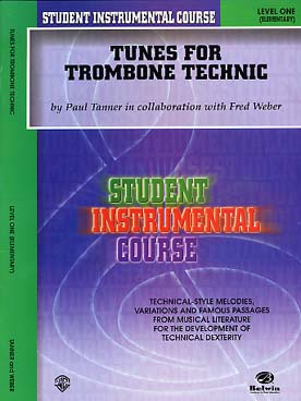 Illustration de TUNES FOR TROMBONE TECHNIC - Vol. 1