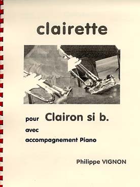 Illustration de Clairette pour clairon et piano