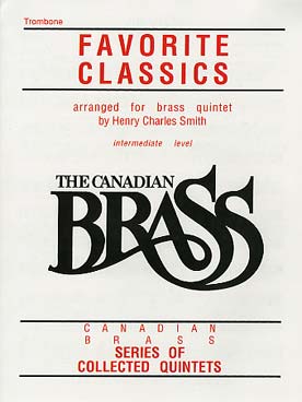 Illustration de FAVORITE CLASSICS - Partie de trombone