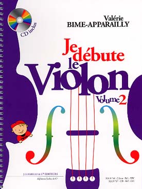 Illustration de Je débute le violon : pour les enfants de 5 à 12 ans - Vol. 2