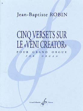 Illustration de Cinq versets sur le Veni creator pour grand orgue