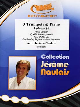 Illustration de 3 TRUMPETS & PIANO (tr. Naulais) - Vol. 10