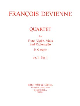 Illustration de Quatuor op. 11/1 en sol M