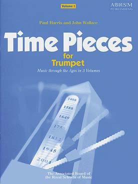 Illustration de TIME PIECES : sélection de morceaux classiques par P. Harris et J. Wallace - Vol. 1