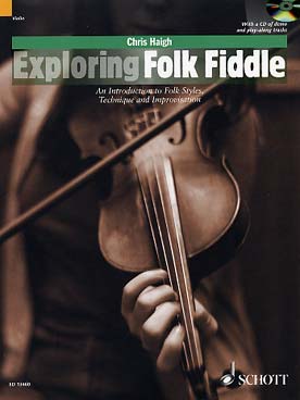 Illustration de Exploring folk fiddle avec accès audio (texte anglais/allemand)