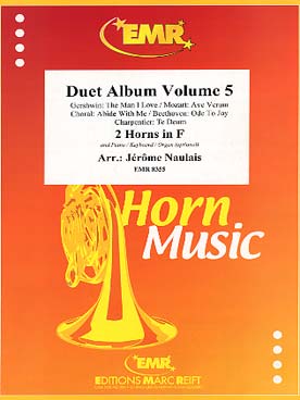Illustration de DUET ALBUM (tr. Naulais) - Vol. 5 : Gershwin, Mozart, Beethoven, Charpentier...