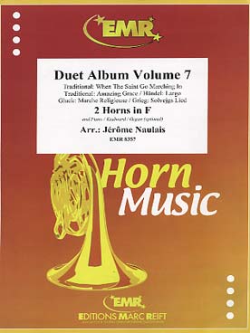Illustration de DUET ALBUM (tr. Naulais) - Vol. 7 : Haendel, Gluck, Grieg...
