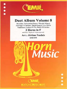 Illustration de DUET ALBUM (tr. Naulais) - Vol. 8 : Borodine, Haendel, Armitage, Bach-Gounod...