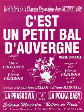 Illustration de C'est un petit bal d'Auvergne, paroles de M. Provance et P. Péribois