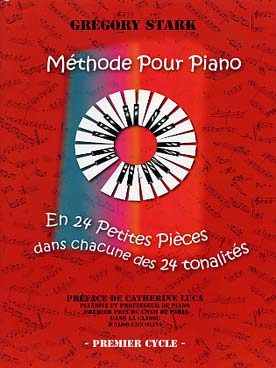 Illustration de Méthode pour piano en 24 petites pièces dans chacune des 24 tonalités (cycle 1)