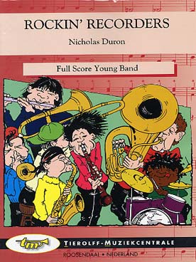 Illustration de Rockin' recorders for recorders and young band