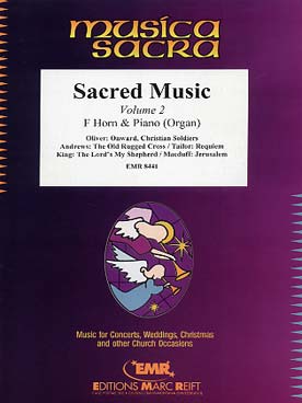 Illustration de SACRED MUSIC - Vol. 2 pour cor et piano (ou orgue)