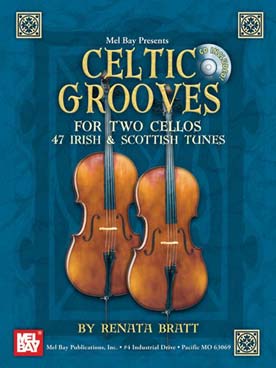 Illustration de CELTIC GROOVES for two cellos avec support audio