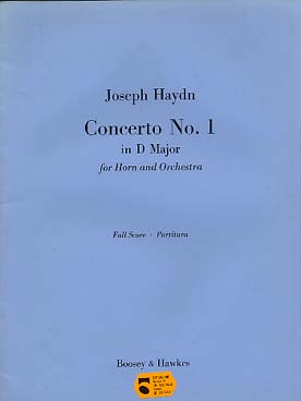 Illustration de Concerto N° 1 en ré M pour cor et orchestre
