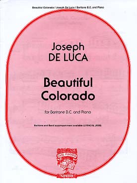 Illustration de Beautiful Colorado pour baryton B. C et piano