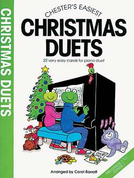 Illustration de Chester's easiest Christmas duets : 22 airs faciles