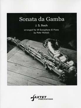 Illustration de Sonata Da Gamba pour saxo ténor ou soprano