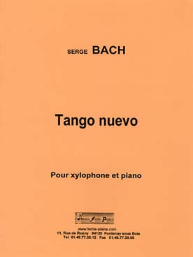 Illustration de Tango nuevo pour xylophone et piano
